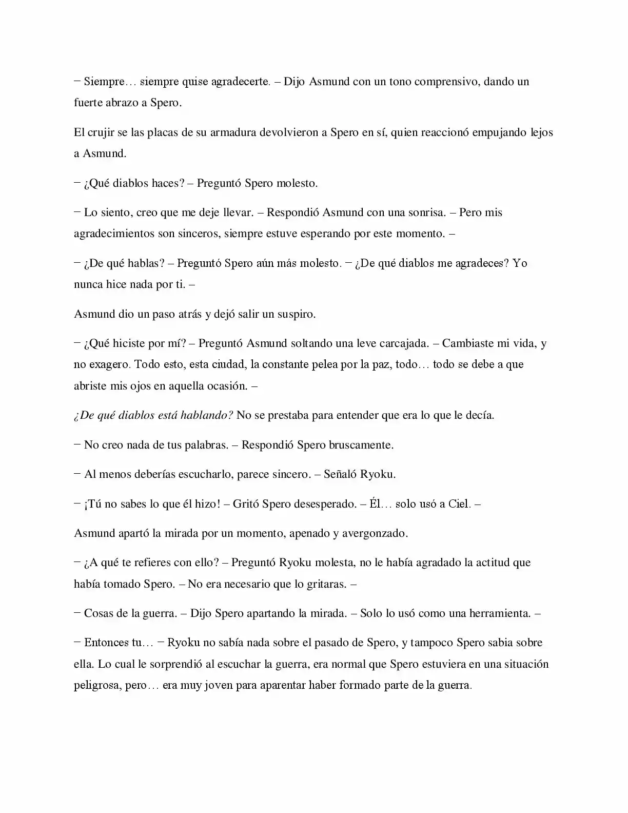 La Profecía Del Héroe (Novela) - Capítulo 33 - Página 5 - LectorTMOo