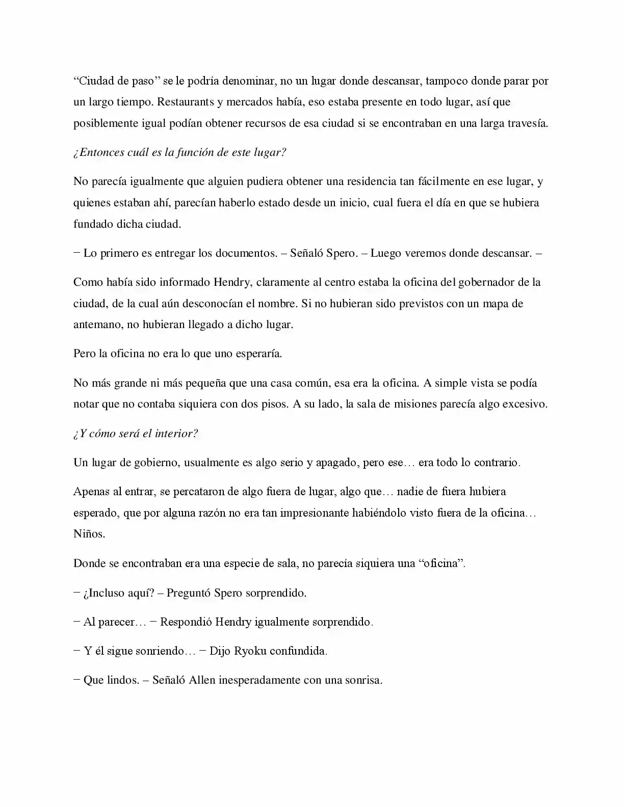 La Profecía Del Héroe (Novela) - Capítulo 34 - Página 5 - LectorTMOo