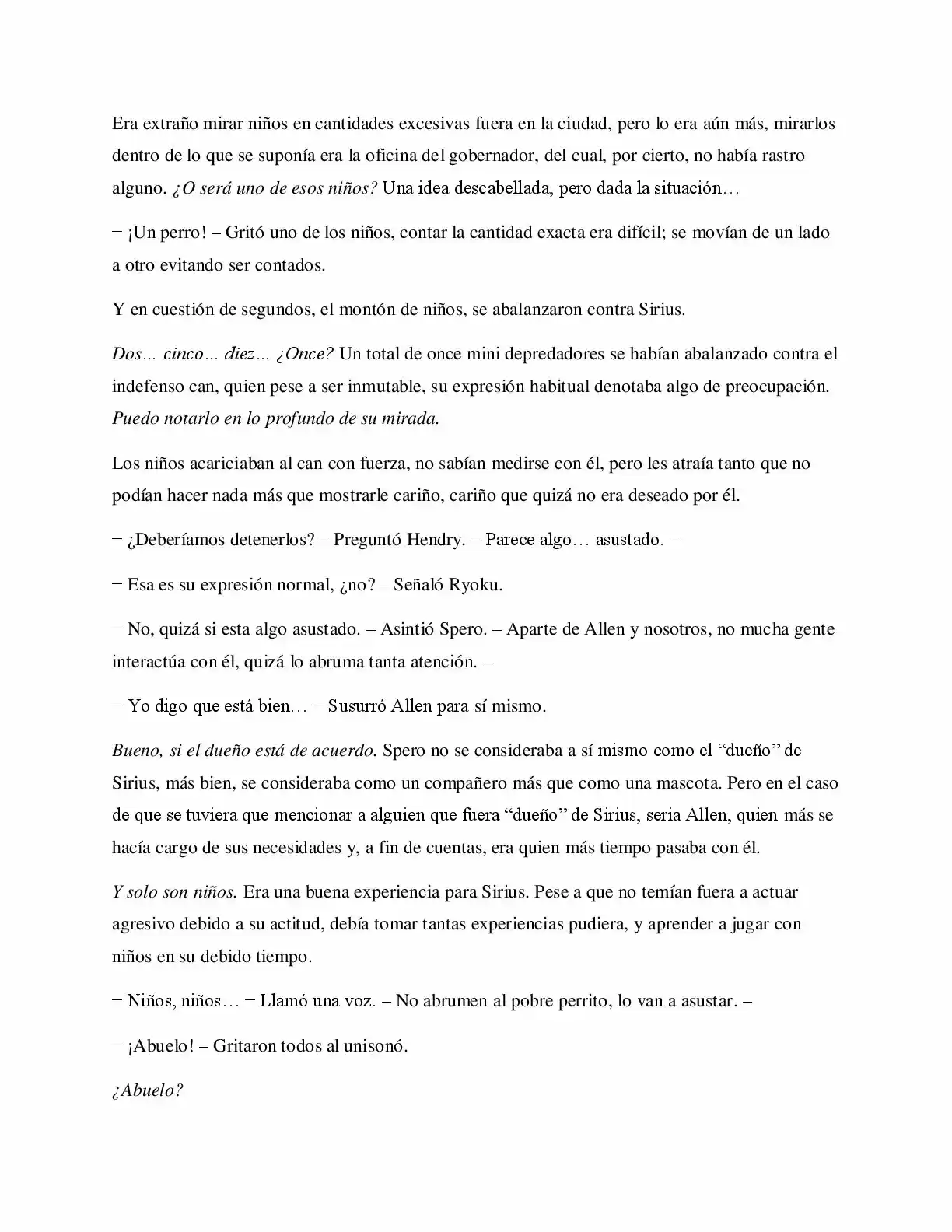 La Profecía Del Héroe (Novela) - Capítulo 34 - Página 6 - LectorTMOo