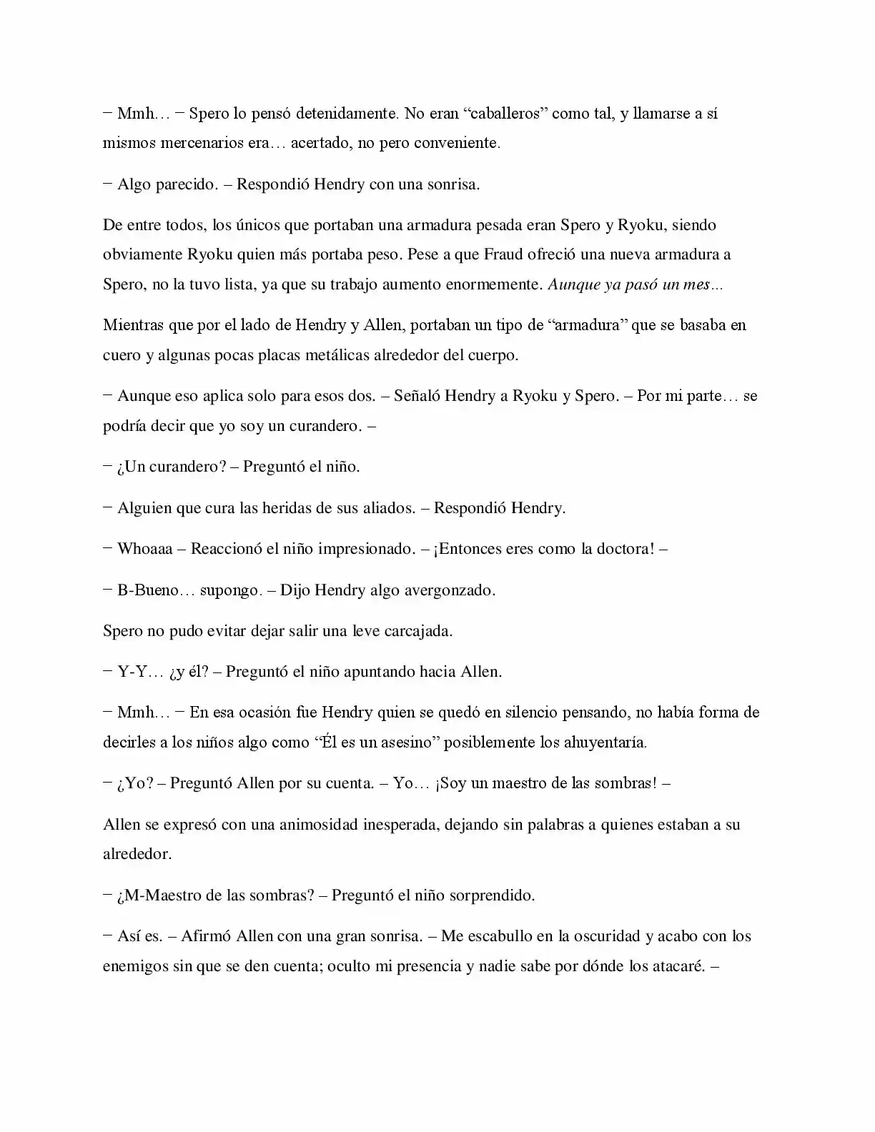 La Profecía Del Héroe (Novela) - Capítulo 34 - Página 9 - LectorTMOo