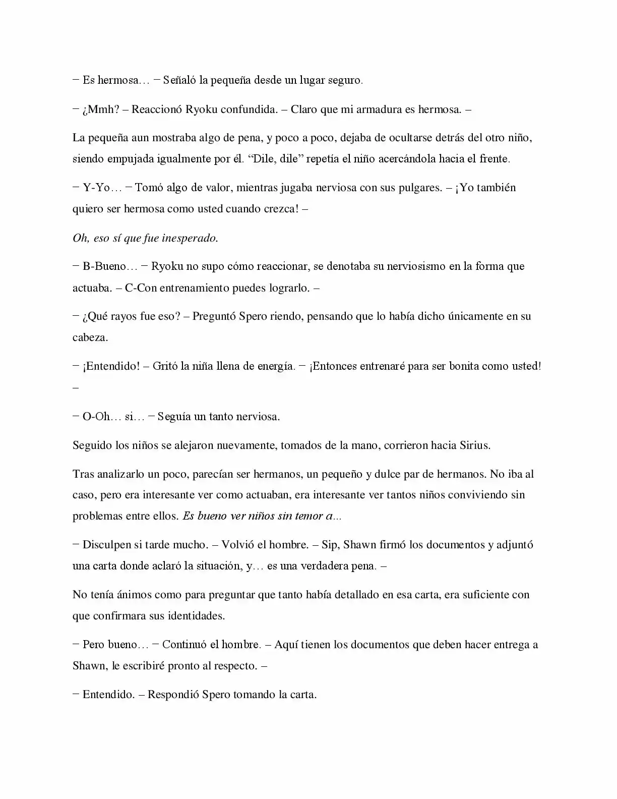 La Profecía Del Héroe (Novela) - Capítulo 34 - Página 11 - LectorTMOo