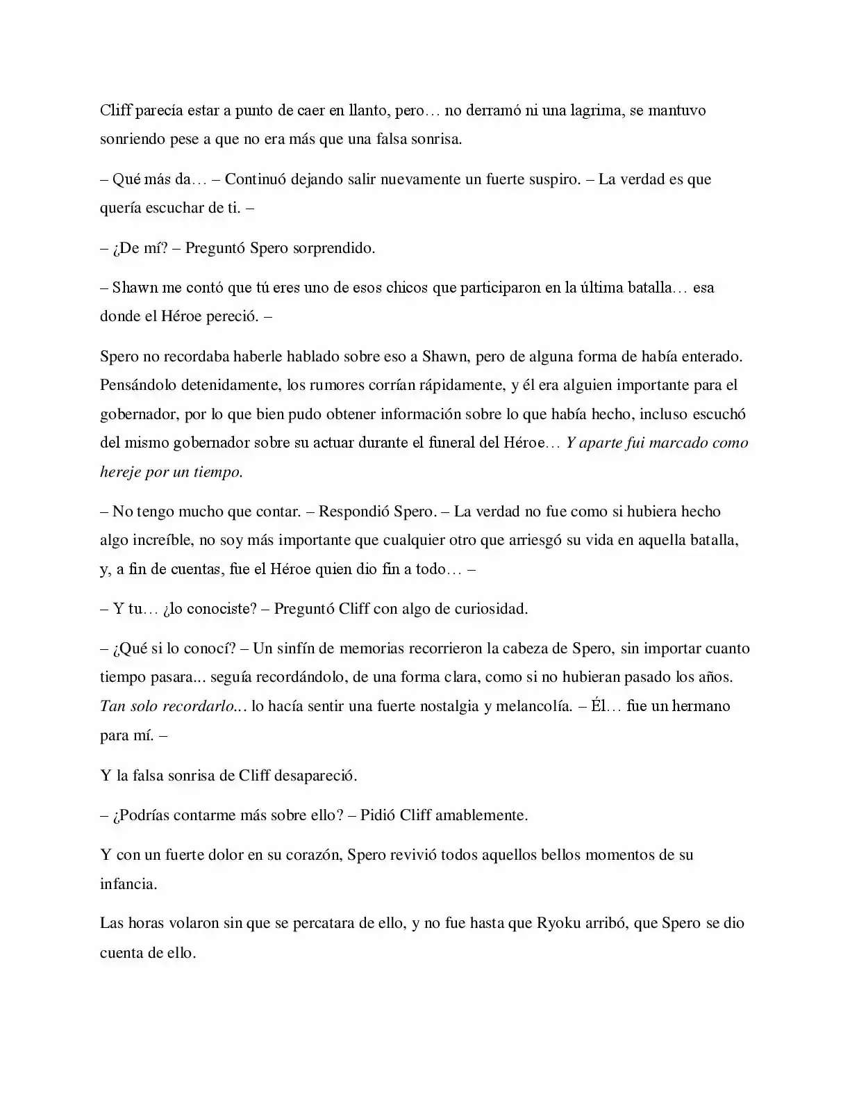 La Profecía Del Héroe (Novela) - Capítulo 34 - Página 19 - LectorTMOo