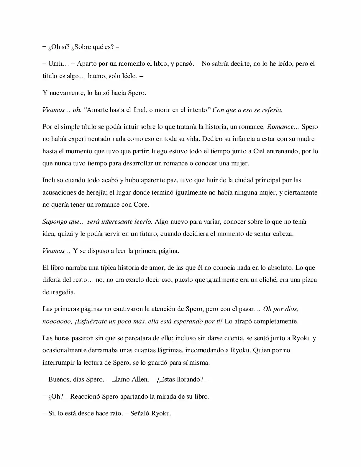 La Profecía Del Héroe (Novela) - Capítulo 35 - Página 5 - LectorTMOo