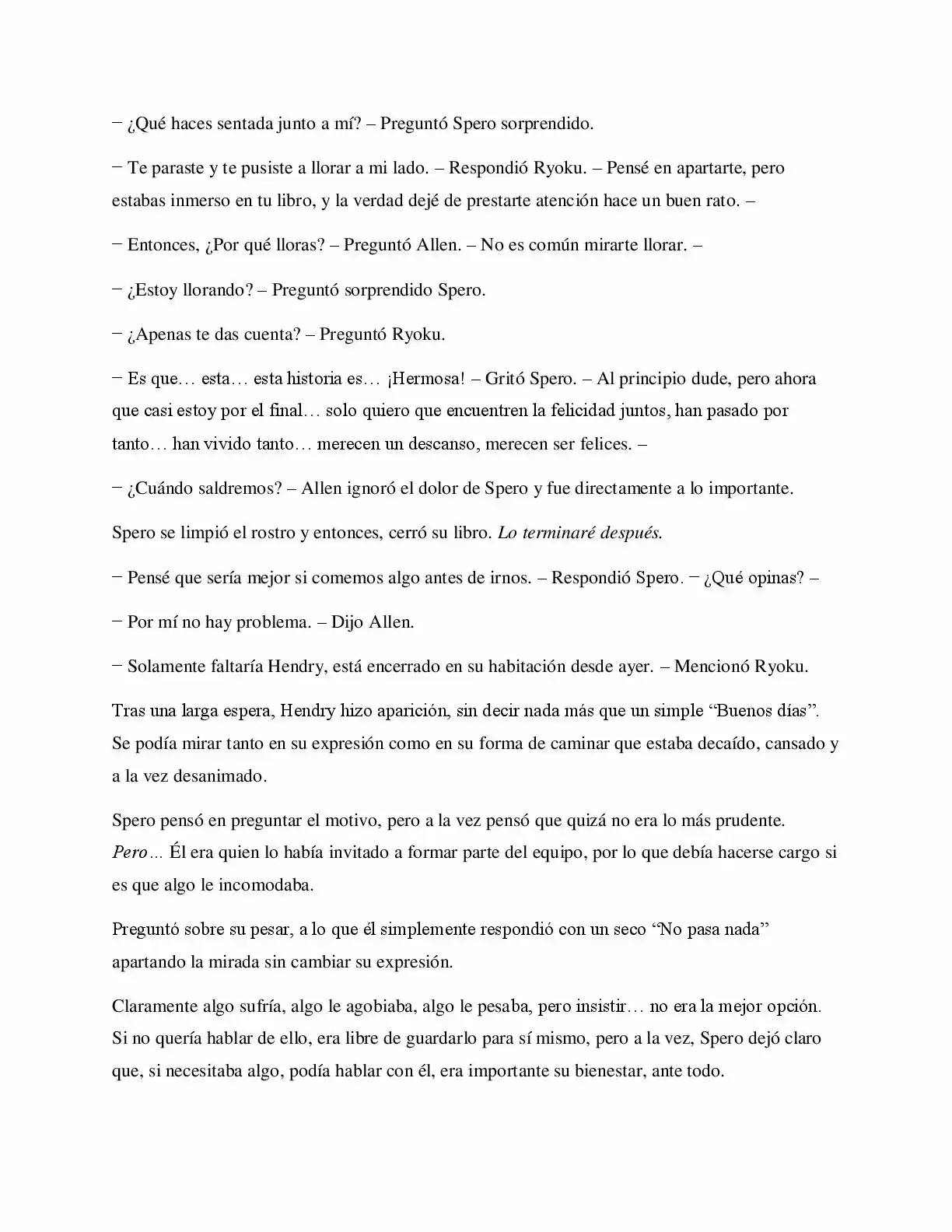 La Profecía Del Héroe (Novela) - Capítulo 35 - Página 6 - LectorTMOo