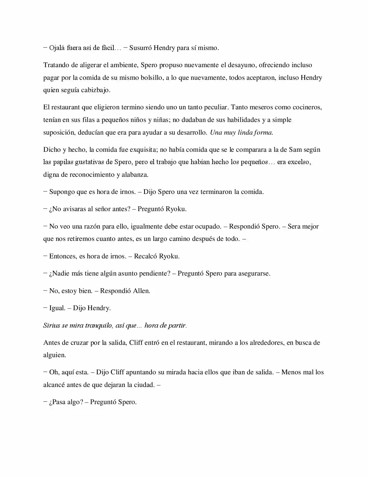 La Profecía Del Héroe (Novela) - Capítulo 35 - Página 7 - LectorTMOo