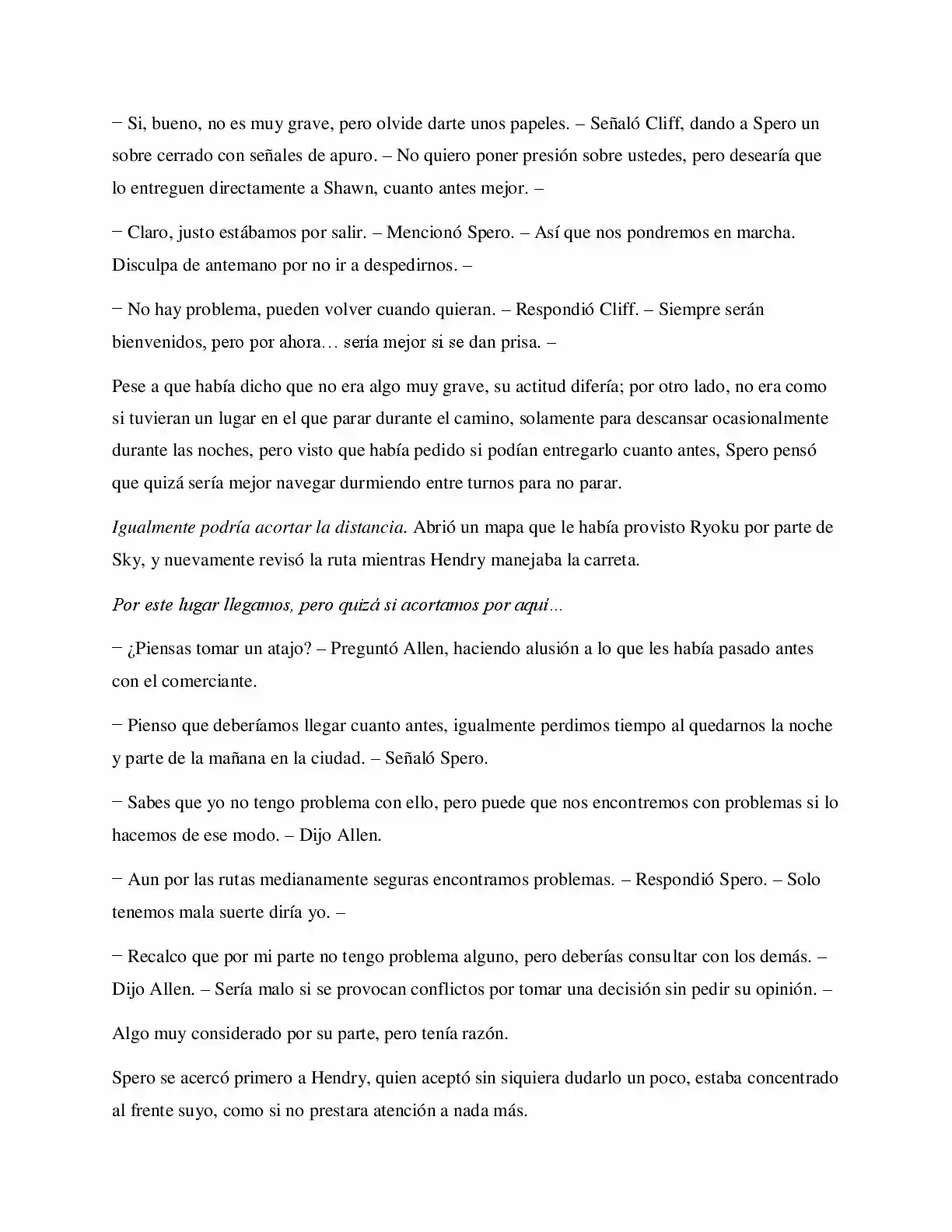 La Profecía Del Héroe (Novela) - Capítulo 35 - Página 8 - LectorTMOo