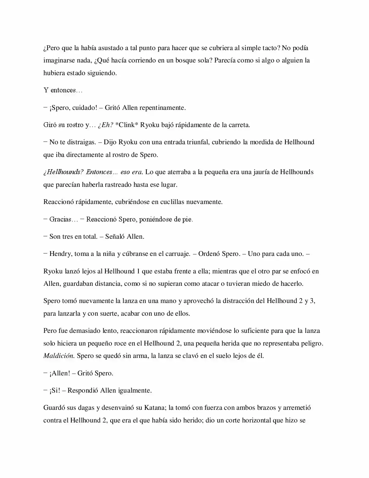 La Profecía Del Héroe (Novela) - Capítulo 35 - Página 13 - LectorTMOo