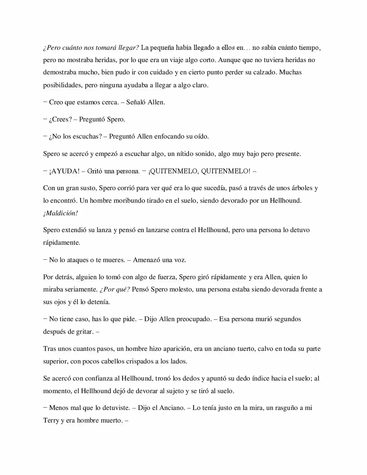 La Profecía Del Héroe (Novela) - Capítulo 36 - Página 4 - LectorTMOo