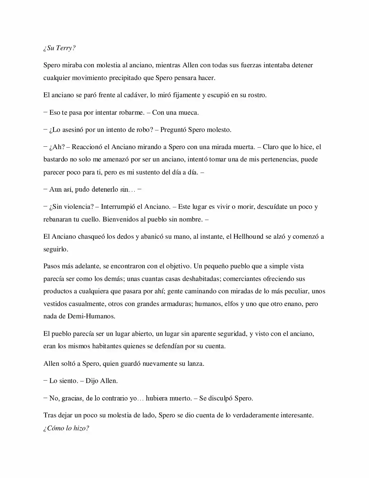 La Profecía Del Héroe (Novela) - Capítulo 36 - Página 5 - LectorTMOo
