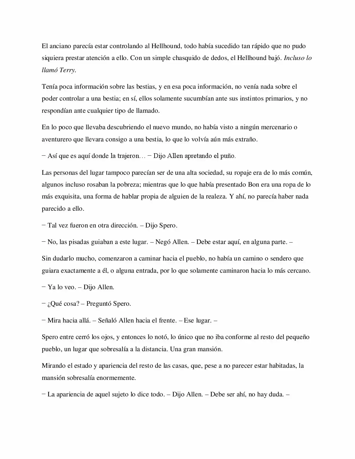 La Profecía Del Héroe (Novela) - Capítulo 36 - Página 6 - LectorTMOo