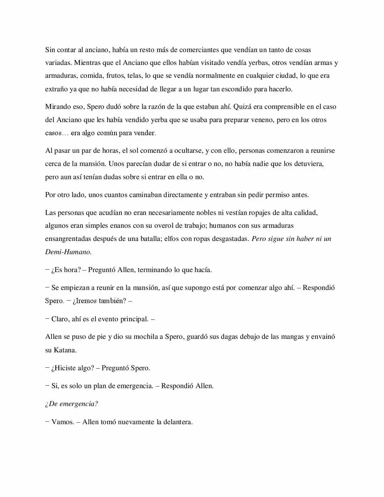 La Profecía Del Héroe (Novela) - Capítulo 36 - Página 11 - LectorTMOo