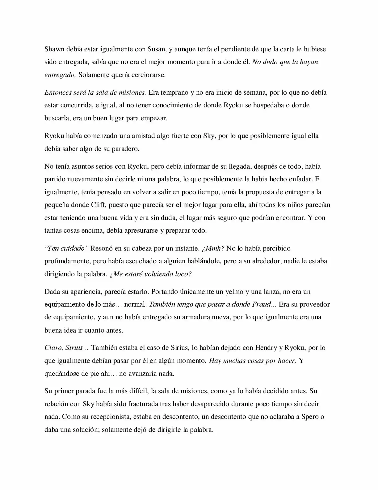 La Profecía Del Héroe (Novela) - Capítulo 37 - Página 4 - LectorTMOo