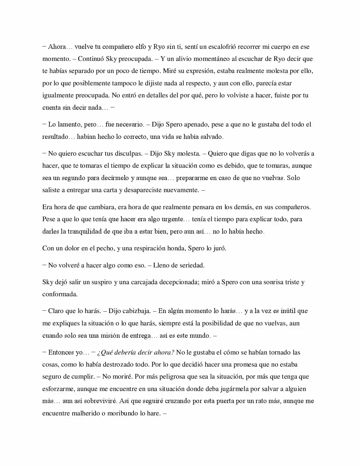 La Profecía Del Héroe (Novela) - Capítulo 37 - Página 8 - LectorTMOo