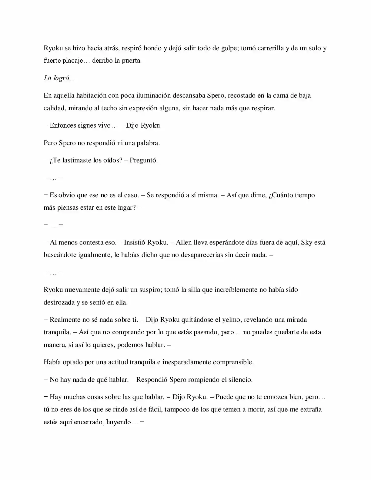 La Profecía Del Héroe (Novela) - Capítulo 39 - Página 5 - LectorTMOo