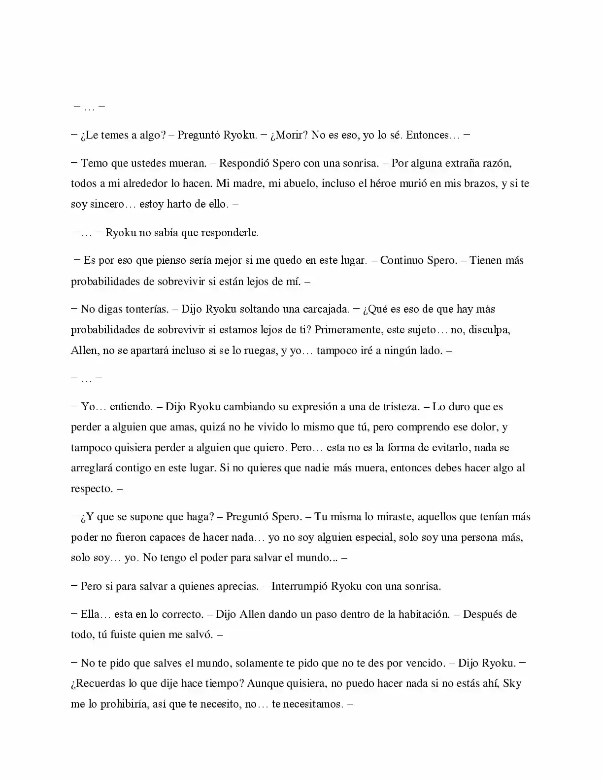 La Profecía Del Héroe (Novela) - Capítulo 39 - Página 6 - LectorTMOo