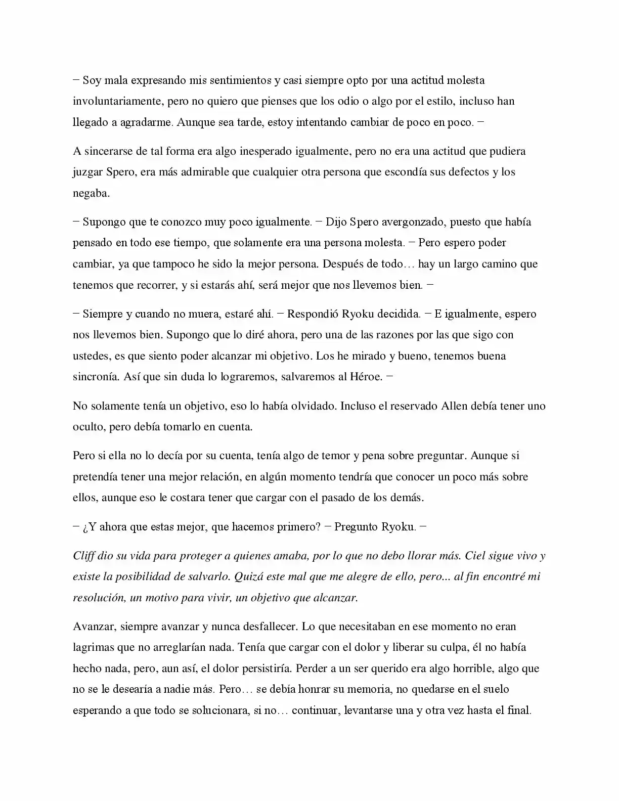 La Profecía Del Héroe (Novela) - Capítulo 39 - Página 11 - LectorTMOo