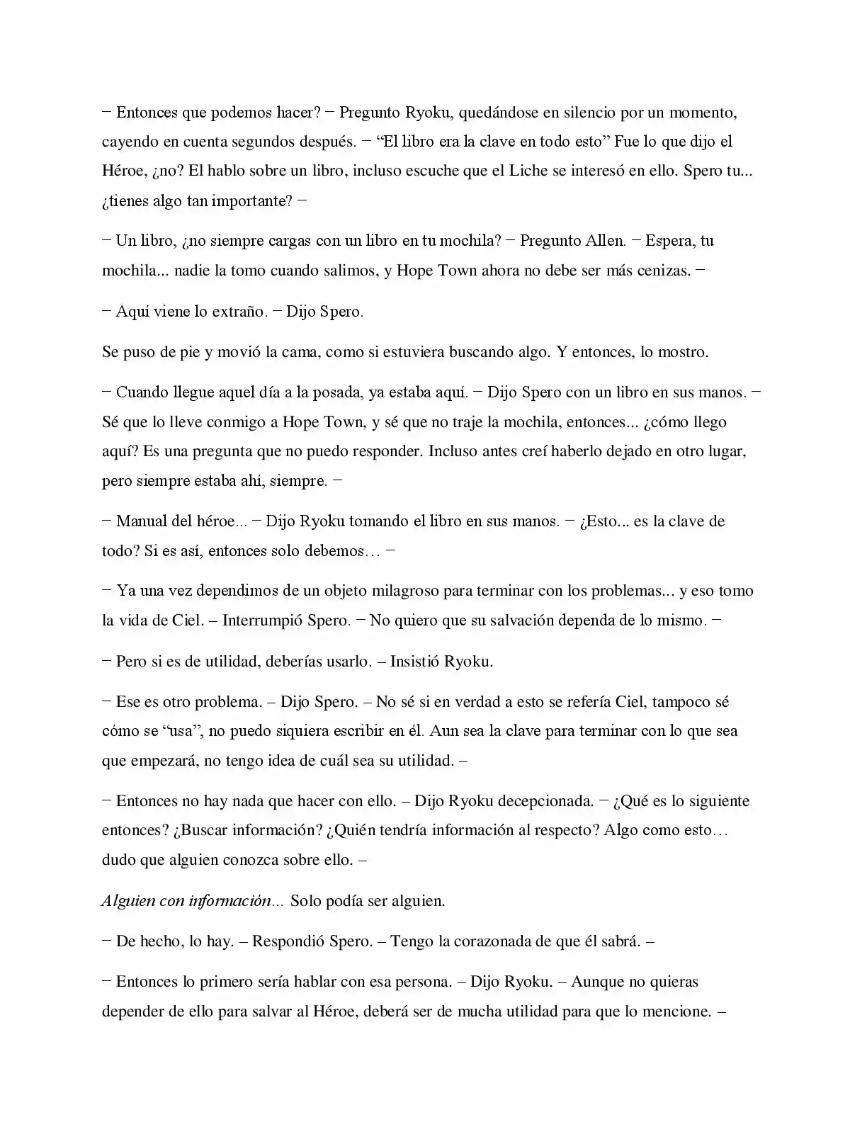 La Profecía Del Héroe (Novela) - Capítulo 39 - Página 13 - LectorTMOo