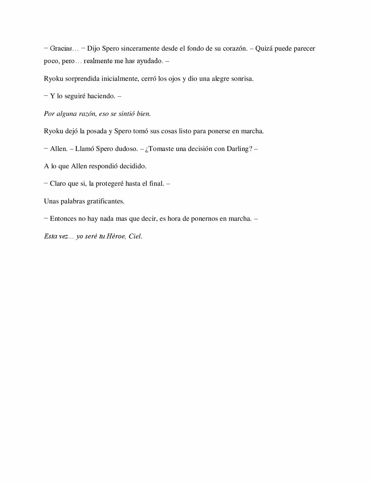 La Profecía Del Héroe (Novela) - Capítulo 39 - Página 16 - LectorTMOo