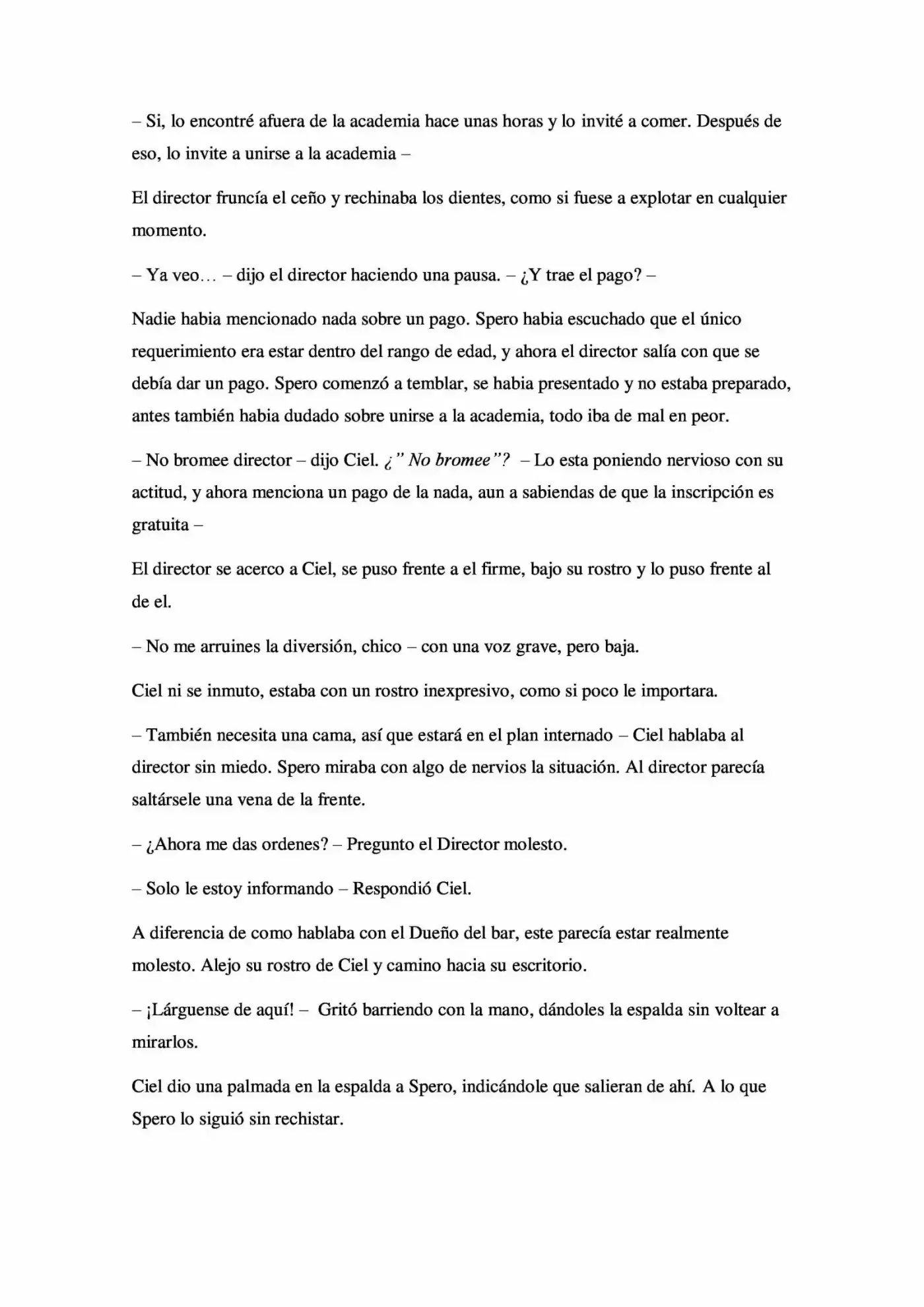 La Profecía Del Héroe (Novela) - Capítulo 4 - Página 2 - LectorTMOo