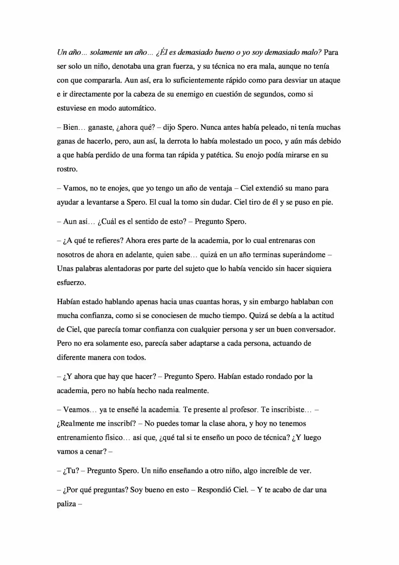 La Profecía Del Héroe (Novela) - Capítulo 4 - Página 7 - LectorTMOo