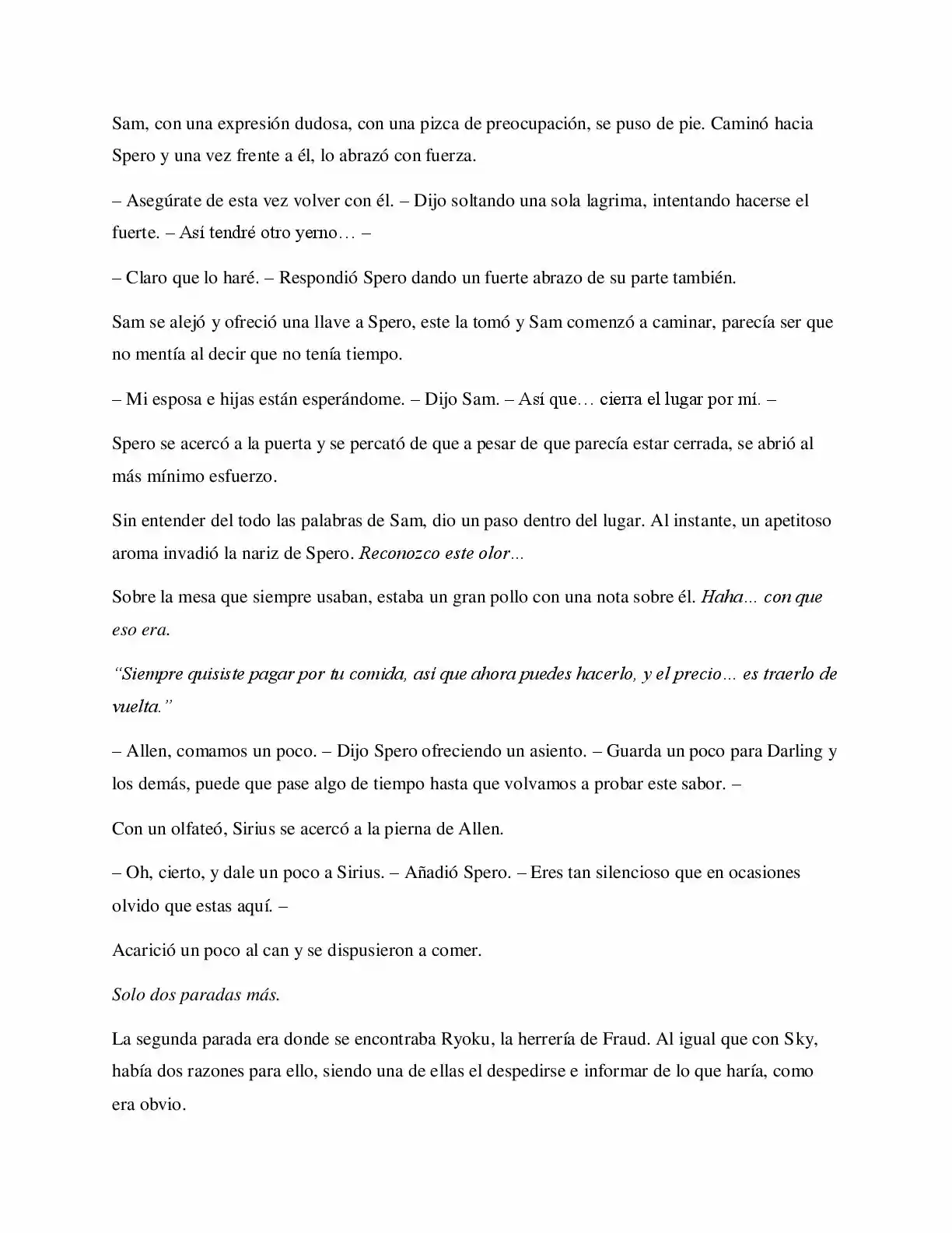 La Profecía Del Héroe (Novela) - Capítulo 40 - Página 4 - LectorTMOo