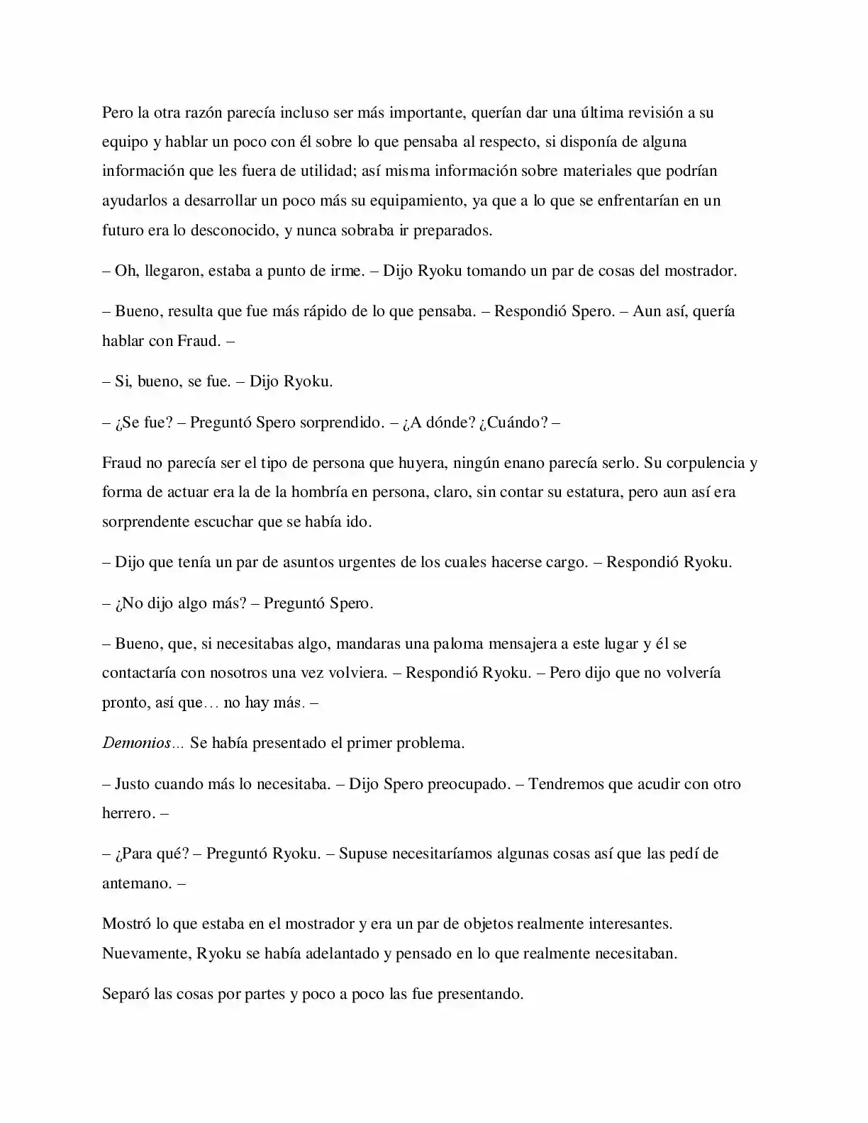 La Profecía Del Héroe (Novela) - Capítulo 40 - Página 5 - LectorTMOo