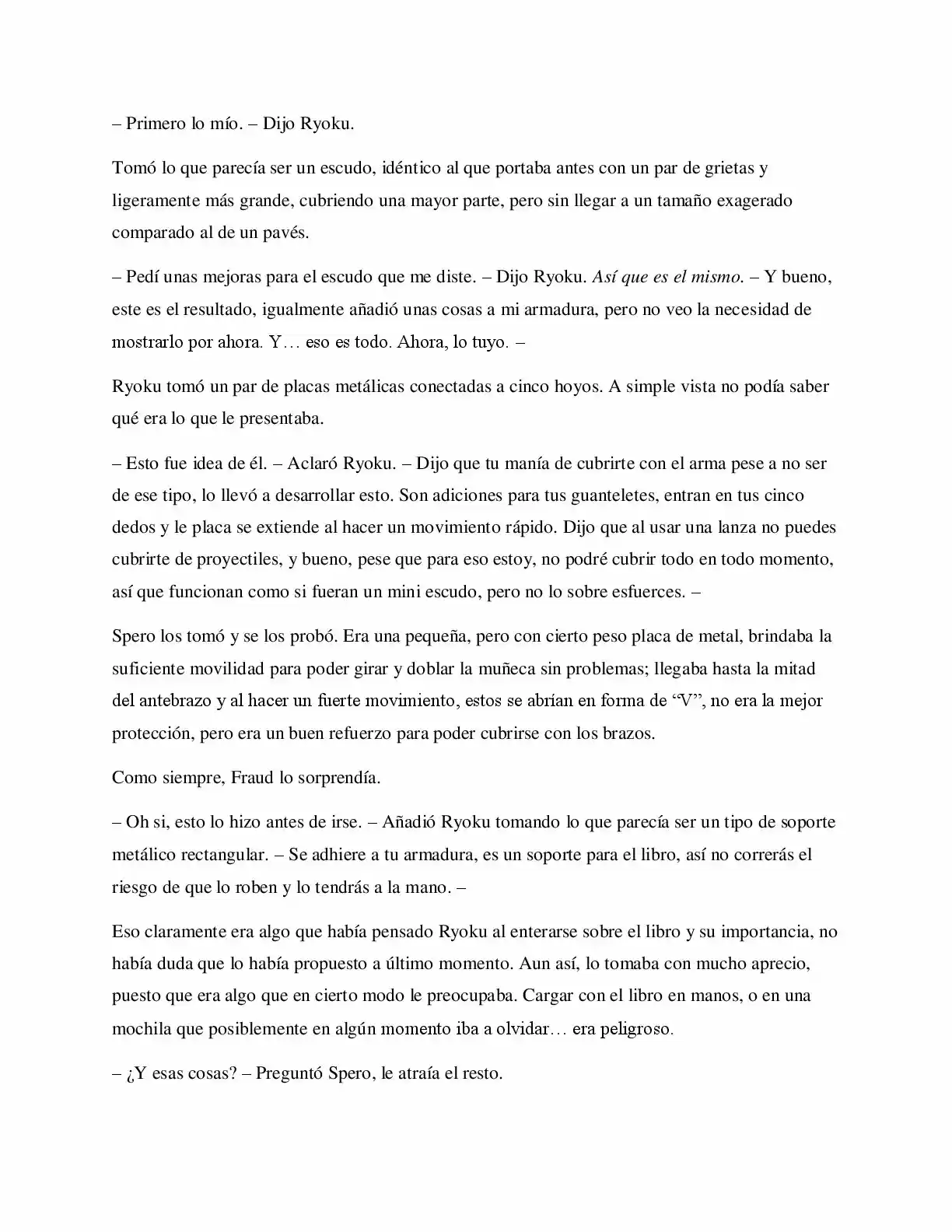 La Profecía Del Héroe (Novela) - Capítulo 40 - Página 6 - LectorTMOo