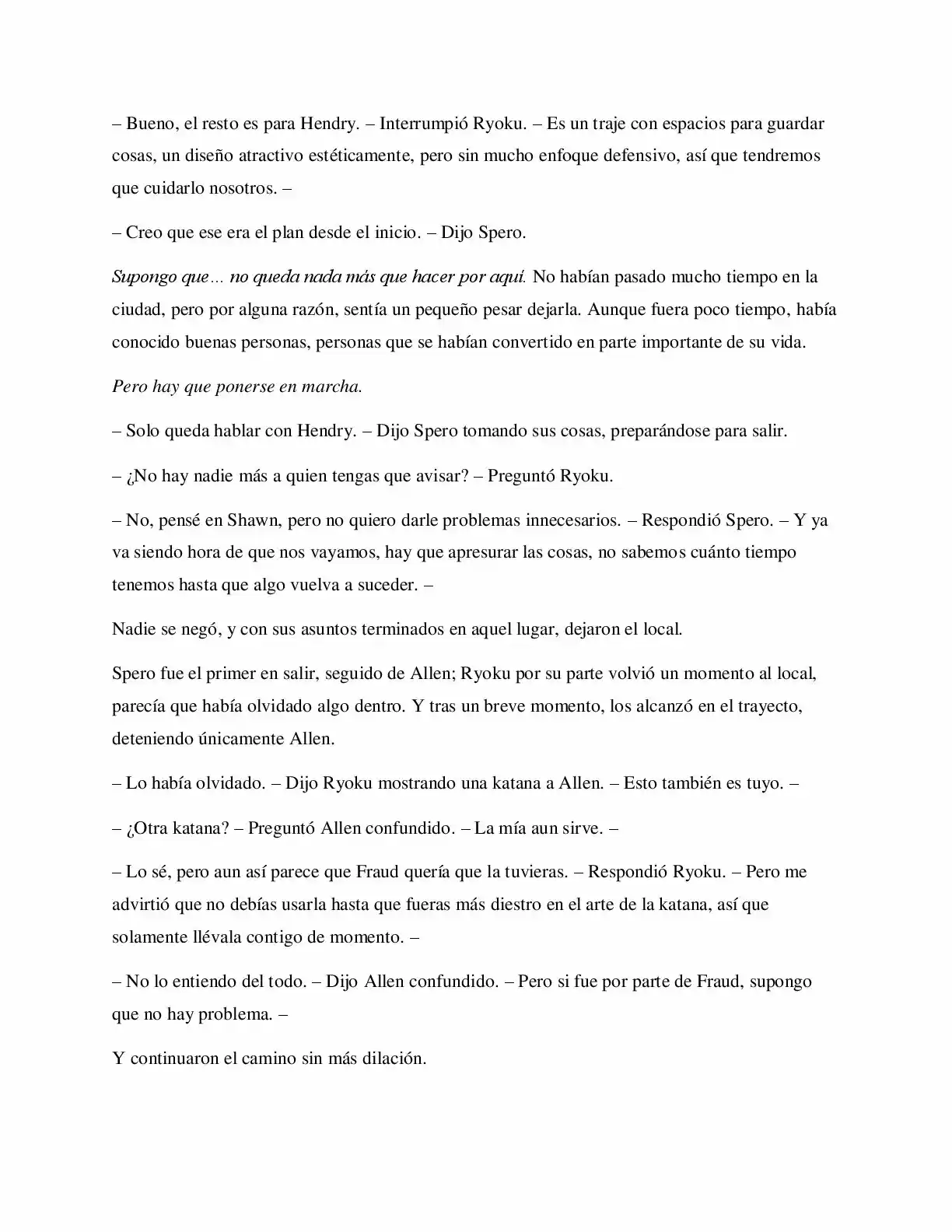 La Profecía Del Héroe (Novela) - Capítulo 40 - Página 8 - LectorTMOo