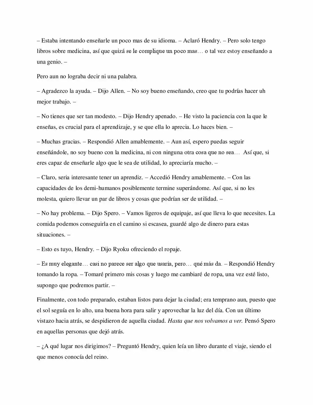 La Profecía Del Héroe (Novela) - Capítulo 40 - Página 10 - LectorTMOo