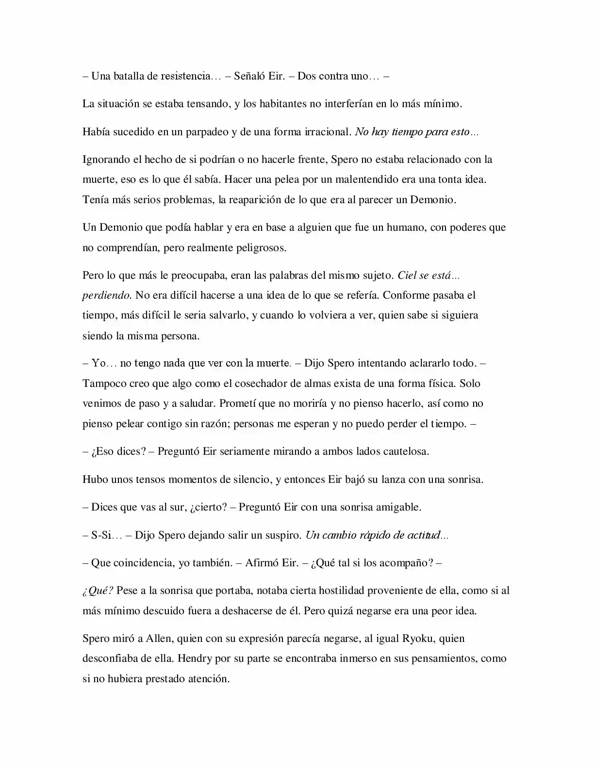 La Profecía Del Héroe (Novela) - Capítulo 42 - Página 2 - LectorTMOo