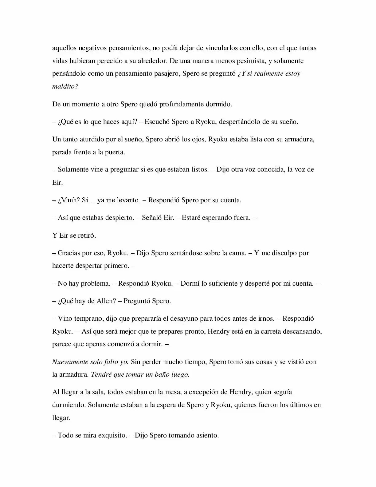La Profecía Del Héroe (Novela) - Capítulo 42 - Página 6 - LectorTMOo