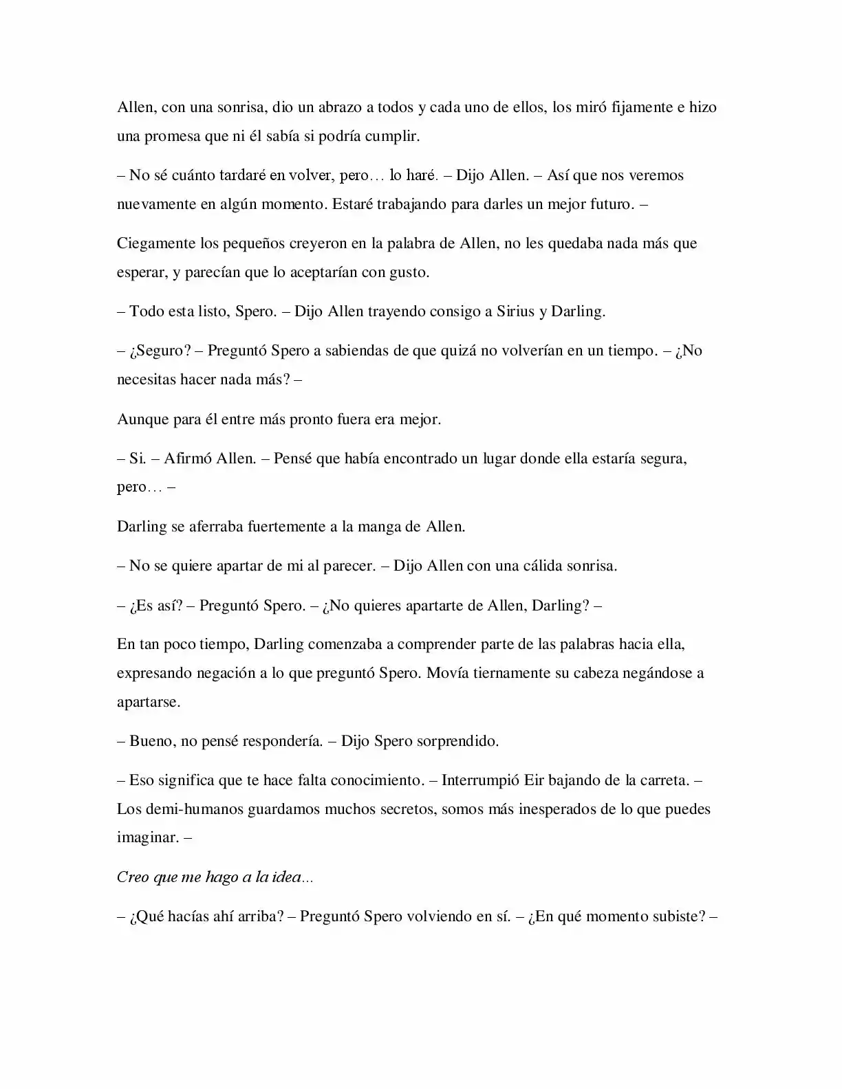 La Profecía Del Héroe (Novela) - Capítulo 42 - Página 8 - LectorTMOo