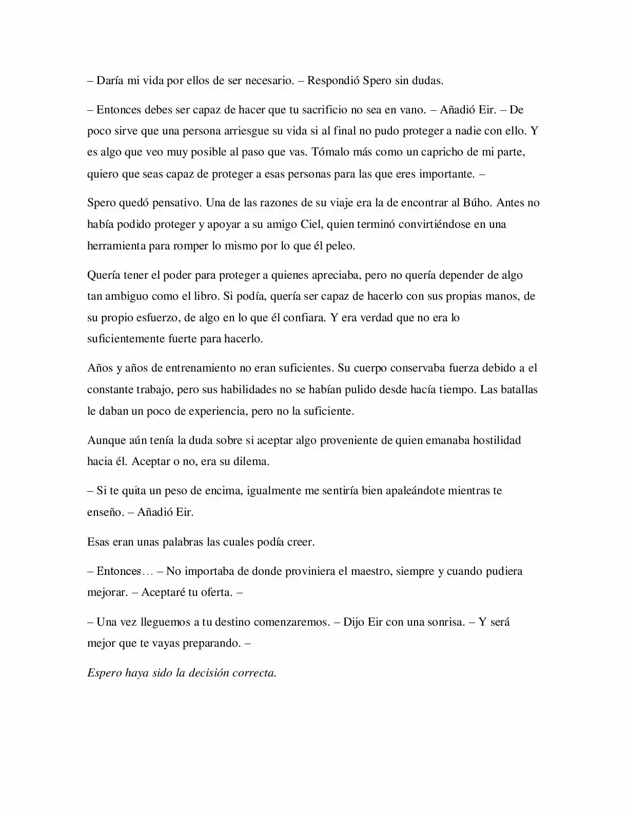 La Profecía Del Héroe (Novela) - Capítulo 42 - Página 15 - LectorTMOo
