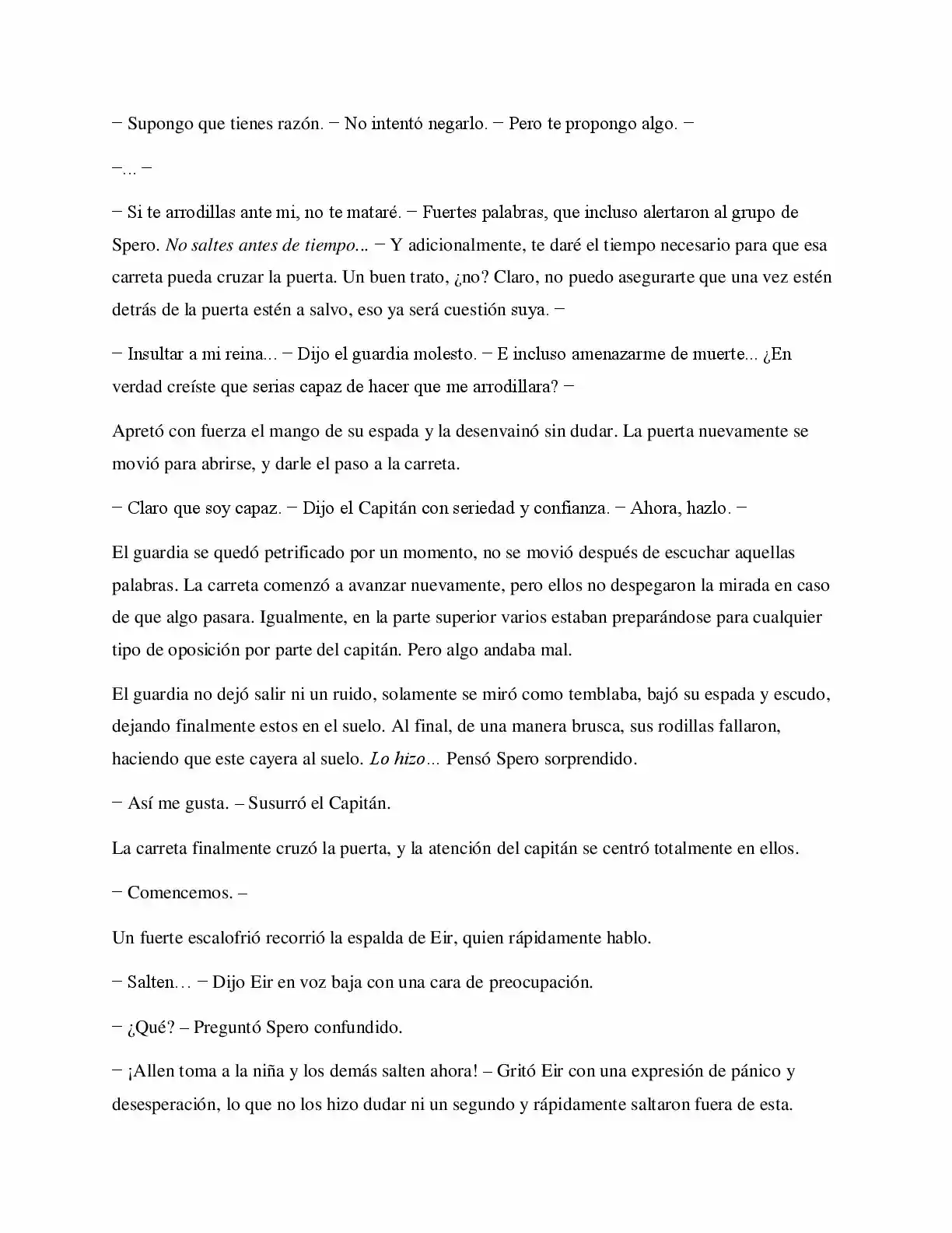 La Profecía Del Héroe (Novela) - Capítulo 44 - Página 7 - LectorTMOo
