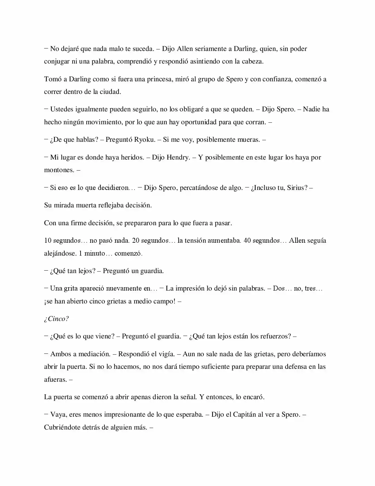 La Profecía Del Héroe (Novela) - Capítulo 44 - Página 10 - LectorTMOo