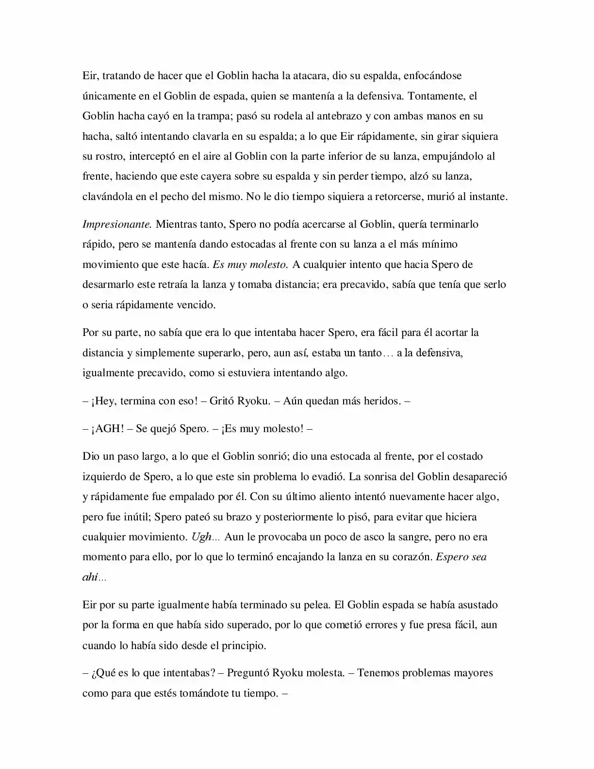 La Profecía Del Héroe (Novela) - Capítulo 45 - Página 6 - LectorTMOo
