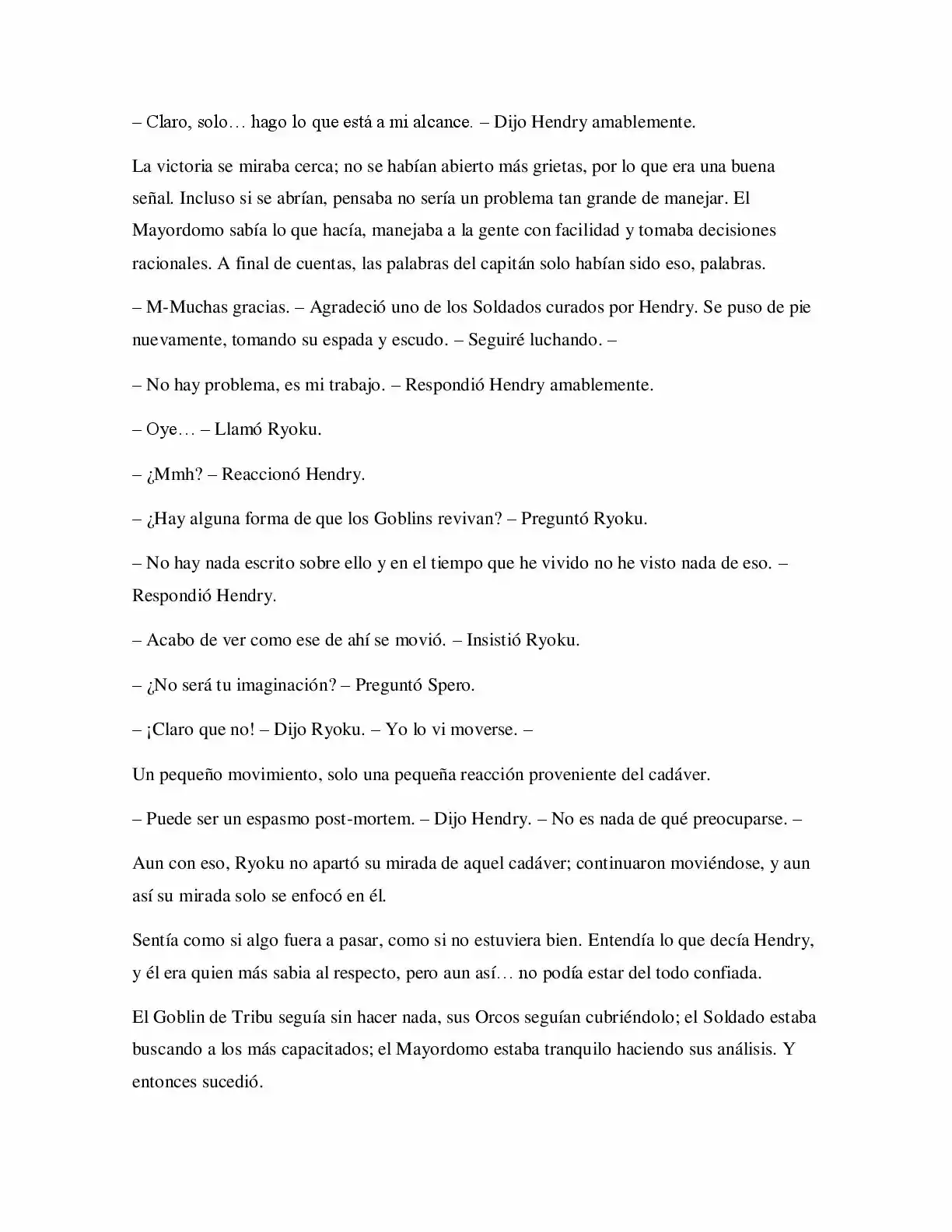 La Profecía Del Héroe (Novela) - Capítulo 45 - Página 8 - LectorTMOo