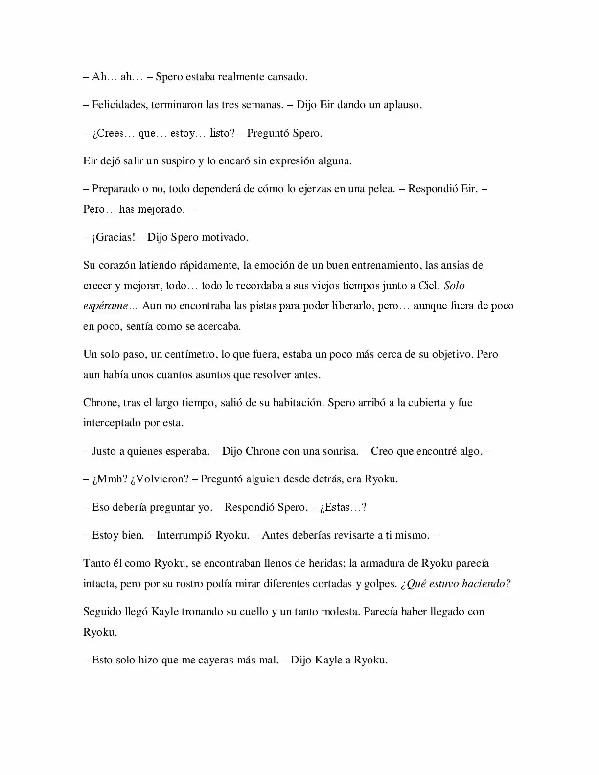 La Profecía Del Héroe (Novela) - Capítulo 47 - Página 10 - LectorTMOo