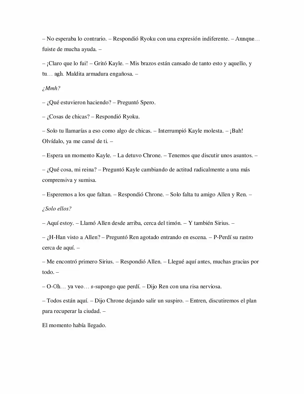 La Profecía Del Héroe (Novela) - Capítulo 47 - Página 11 - LectorTMOo