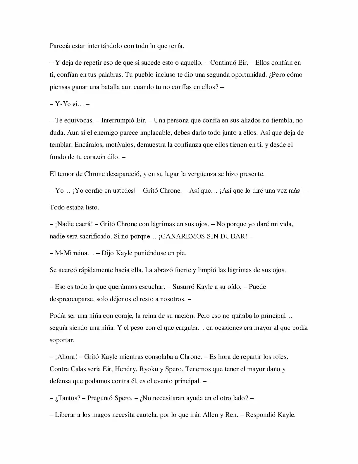 La Profecía Del Héroe (Novela) - Capítulo 47 - Página 16 - LectorTMOo