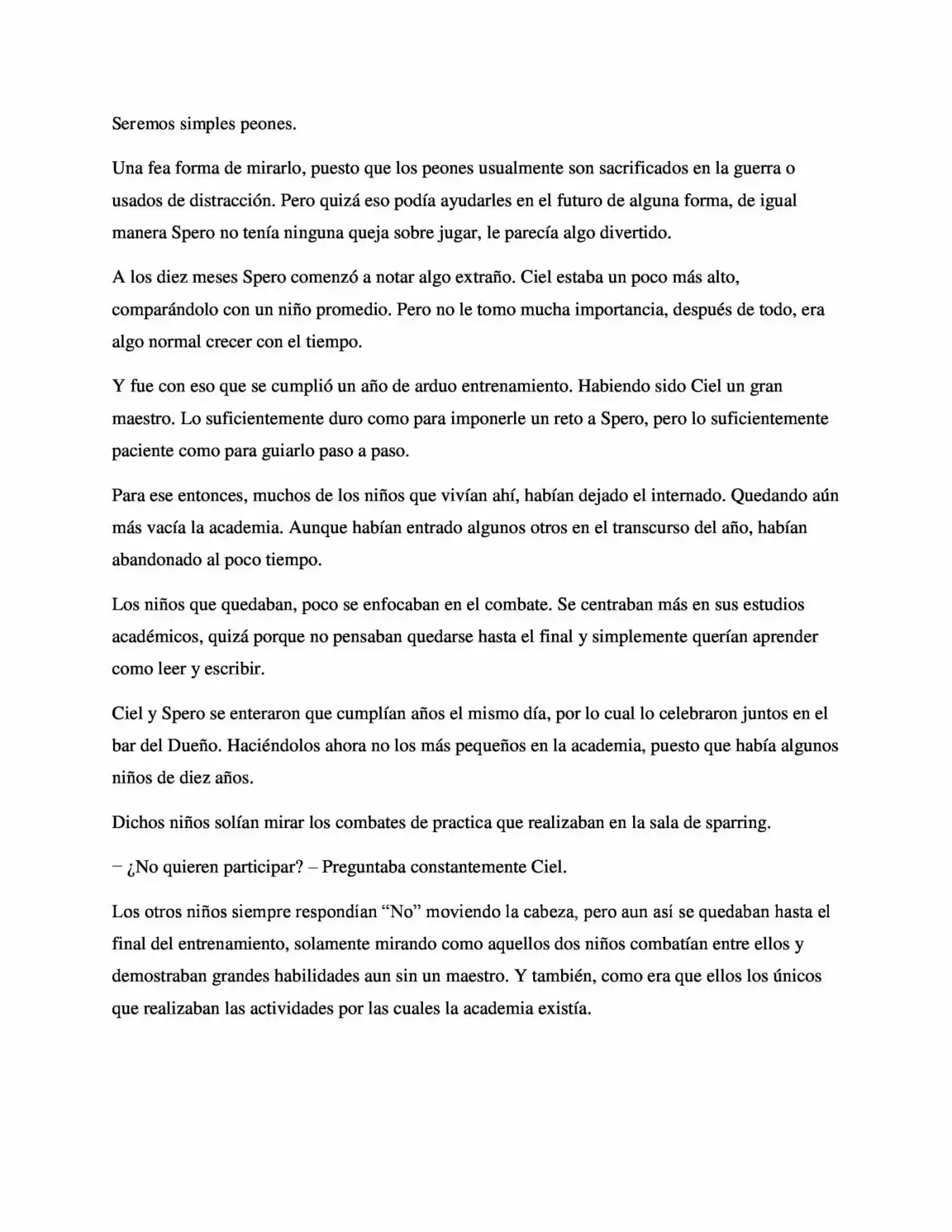 La Profecía Del Héroe (Novela) - Capítulo 5 - Página 5 - LectorTMOo