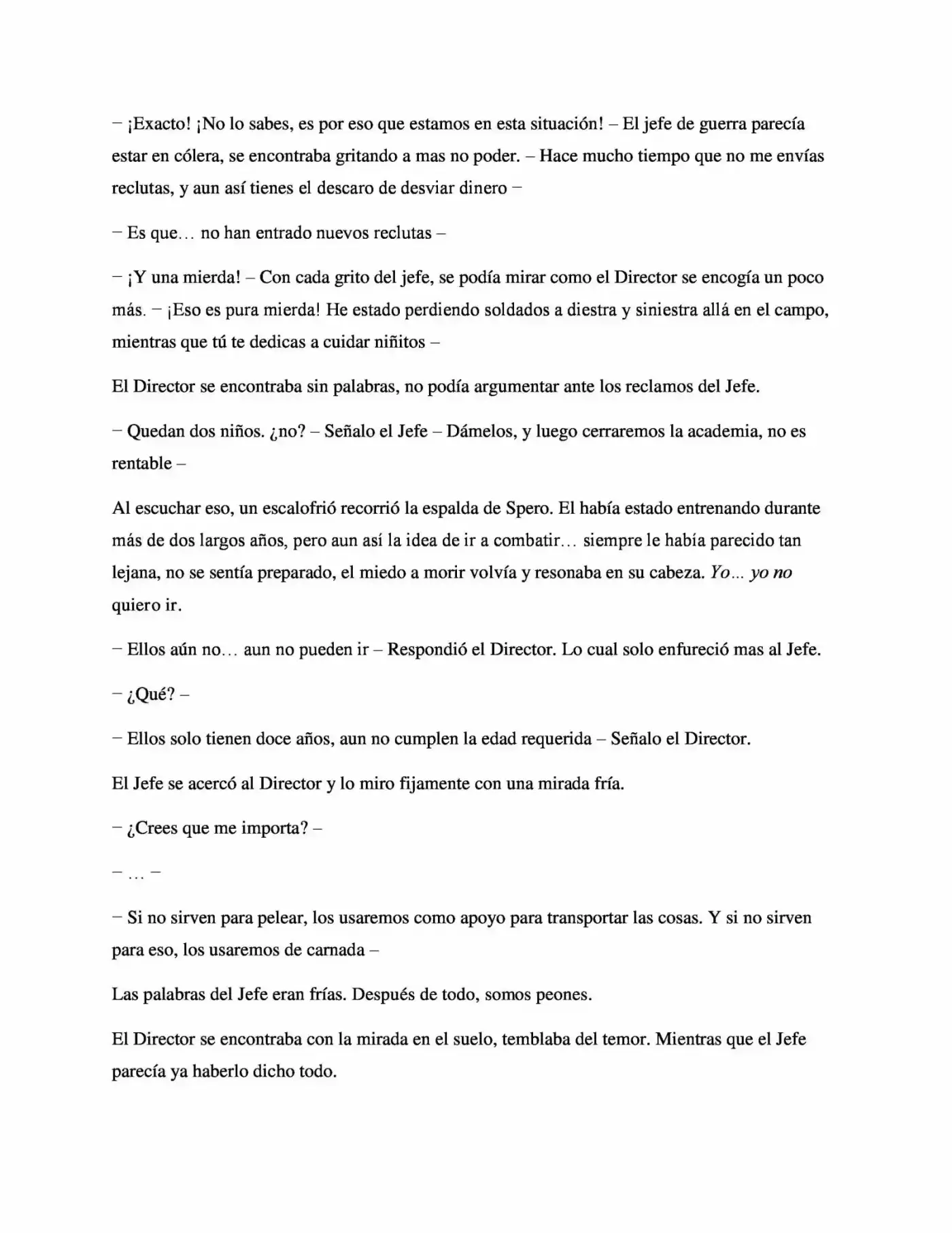 La Profecía Del Héroe (Novela) - Capítulo 5 - Página 9 - LectorTMOo