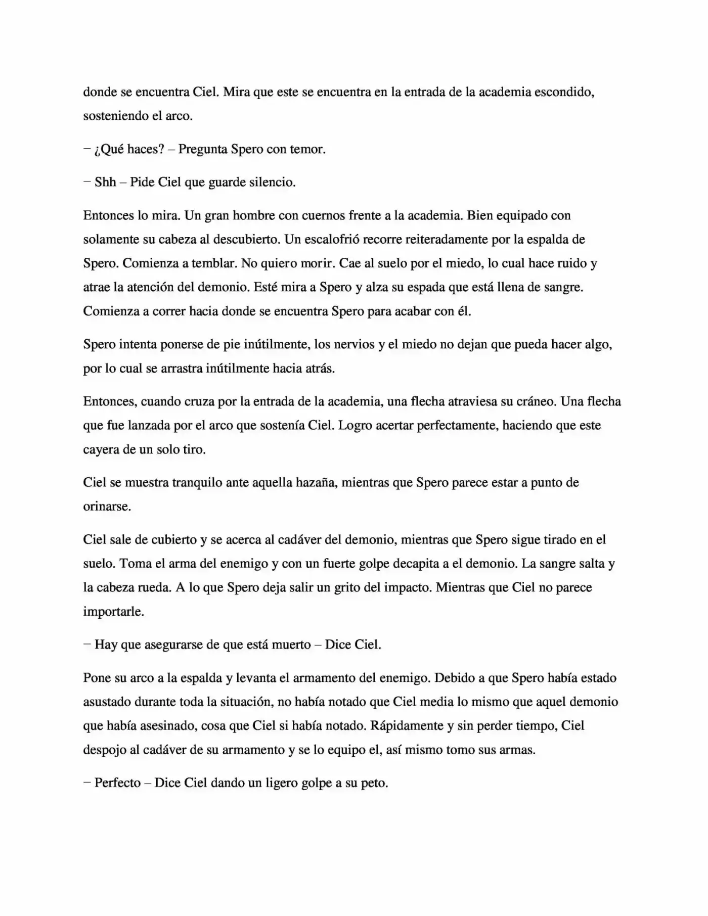 La Profecía Del Héroe (Novela) - Capítulo 5 - Página 15 - LectorTMOo