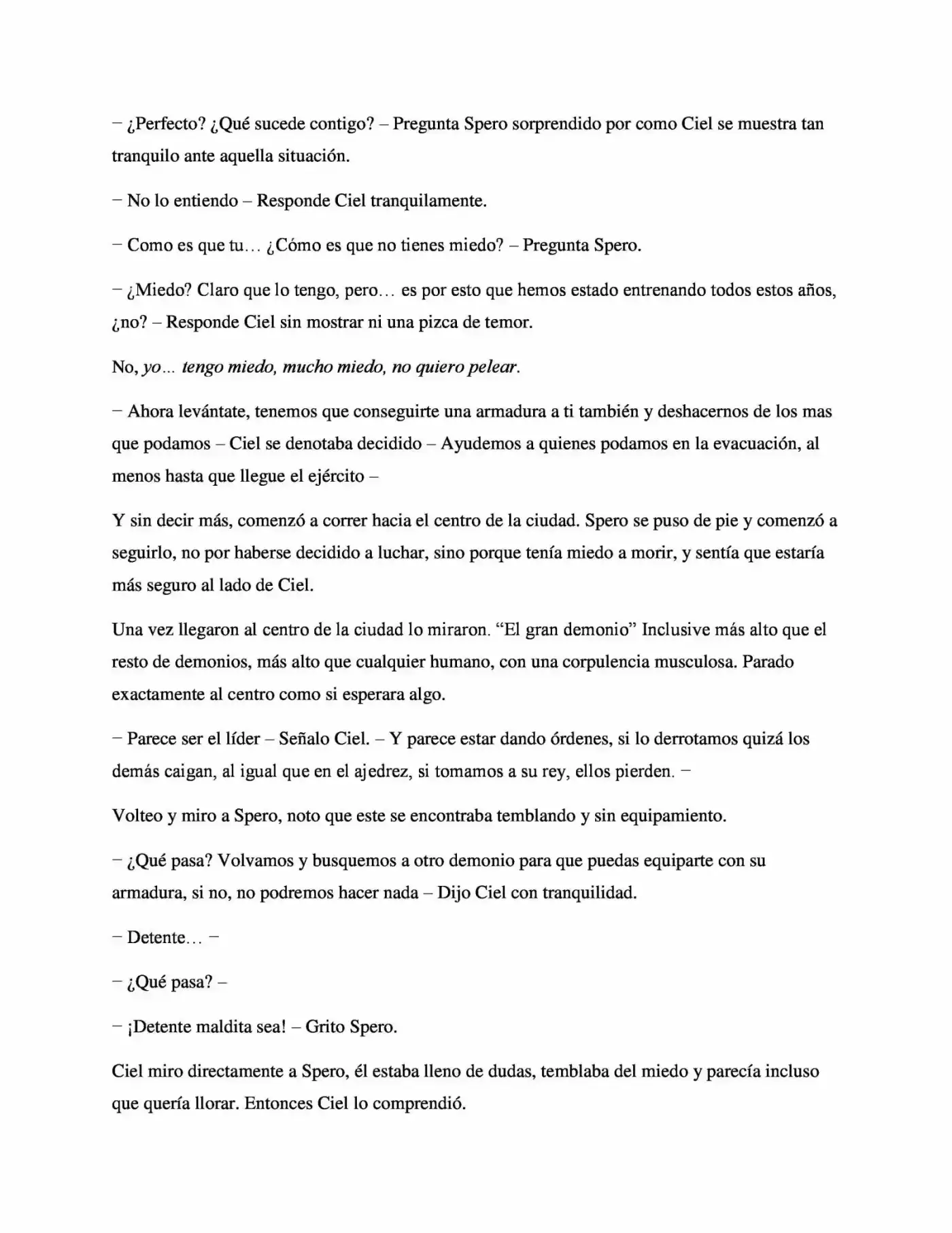 La Profecía Del Héroe (Novela) - Capítulo 5 - Página 16 - LectorTMOo