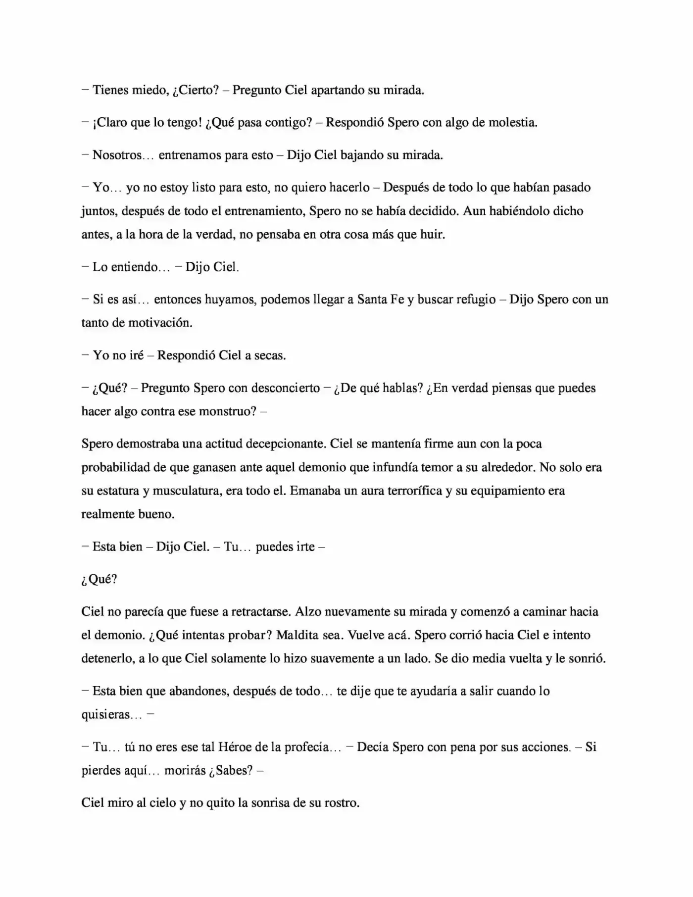 La Profecía Del Héroe (Novela) - Capítulo 5 - Página 17 - LectorTMOo
