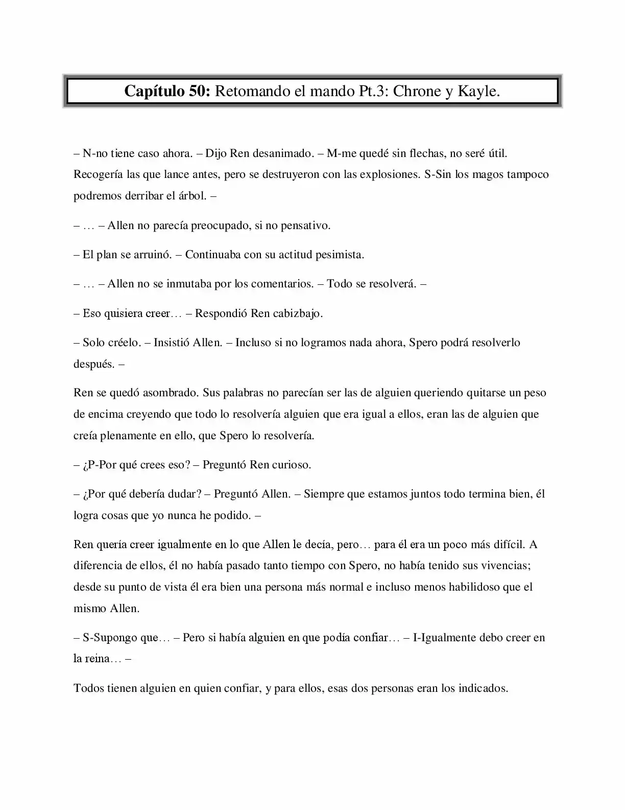 La Profecía Del Héroe (Novela) - Capítulo 50 - Página 2 - LectorTMOo