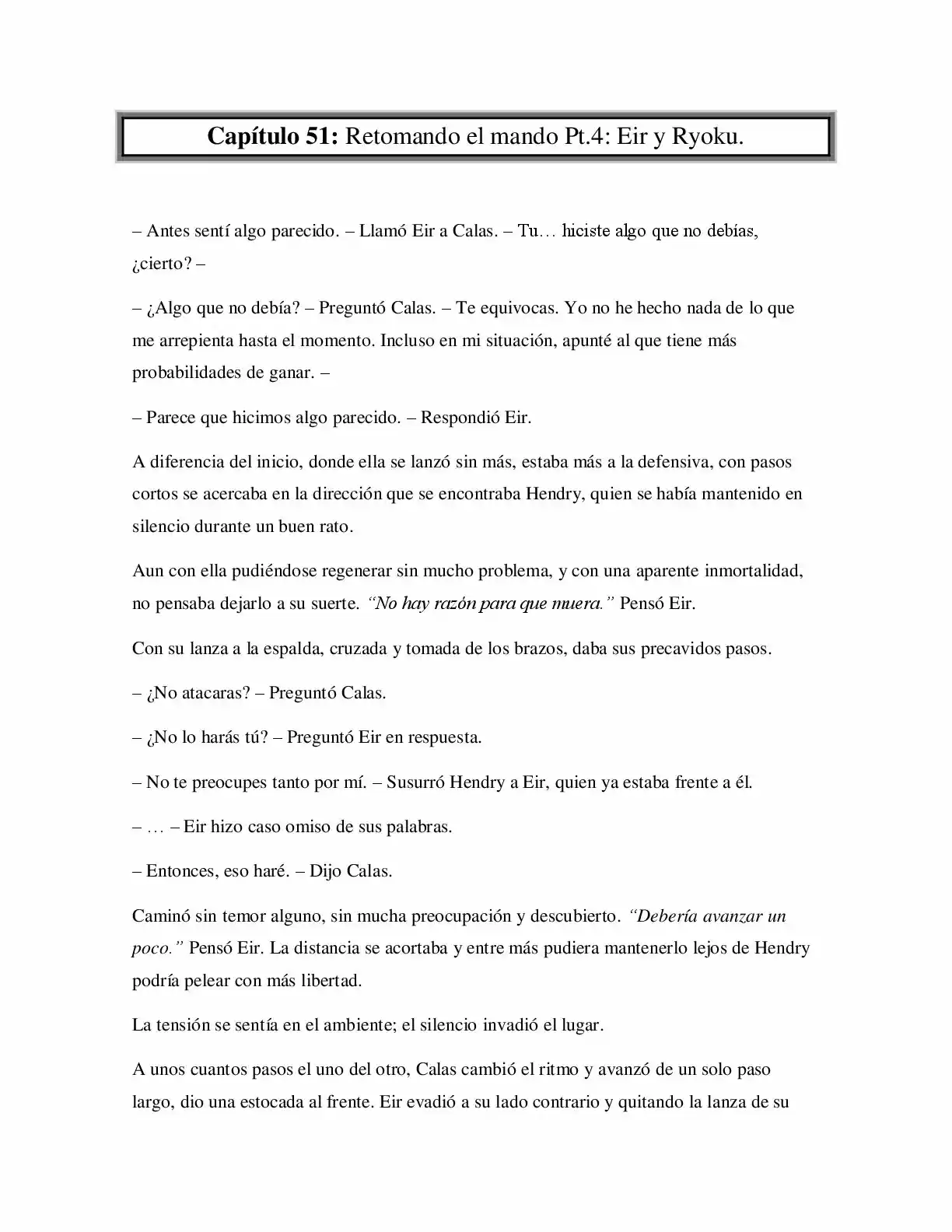 La Profecía Del Héroe (Novela) - Capítulo 51 - Página 2 - LectorTMOo