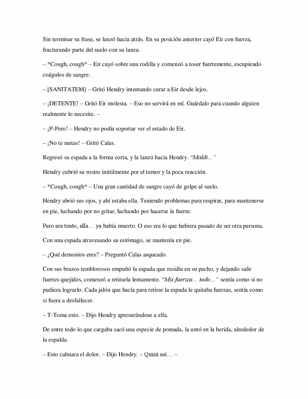 La Profecía Del Héroe (Novela) - Capítulo 51 - Página 8 - LectorTMOo