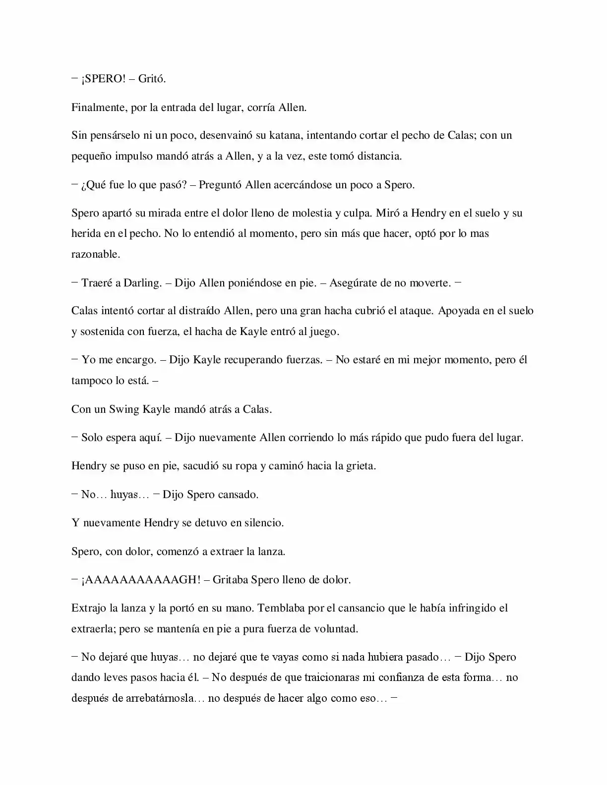 La Profecía Del Héroe (Novela) - Capítulo 52 - Página 6 - LectorTMOo