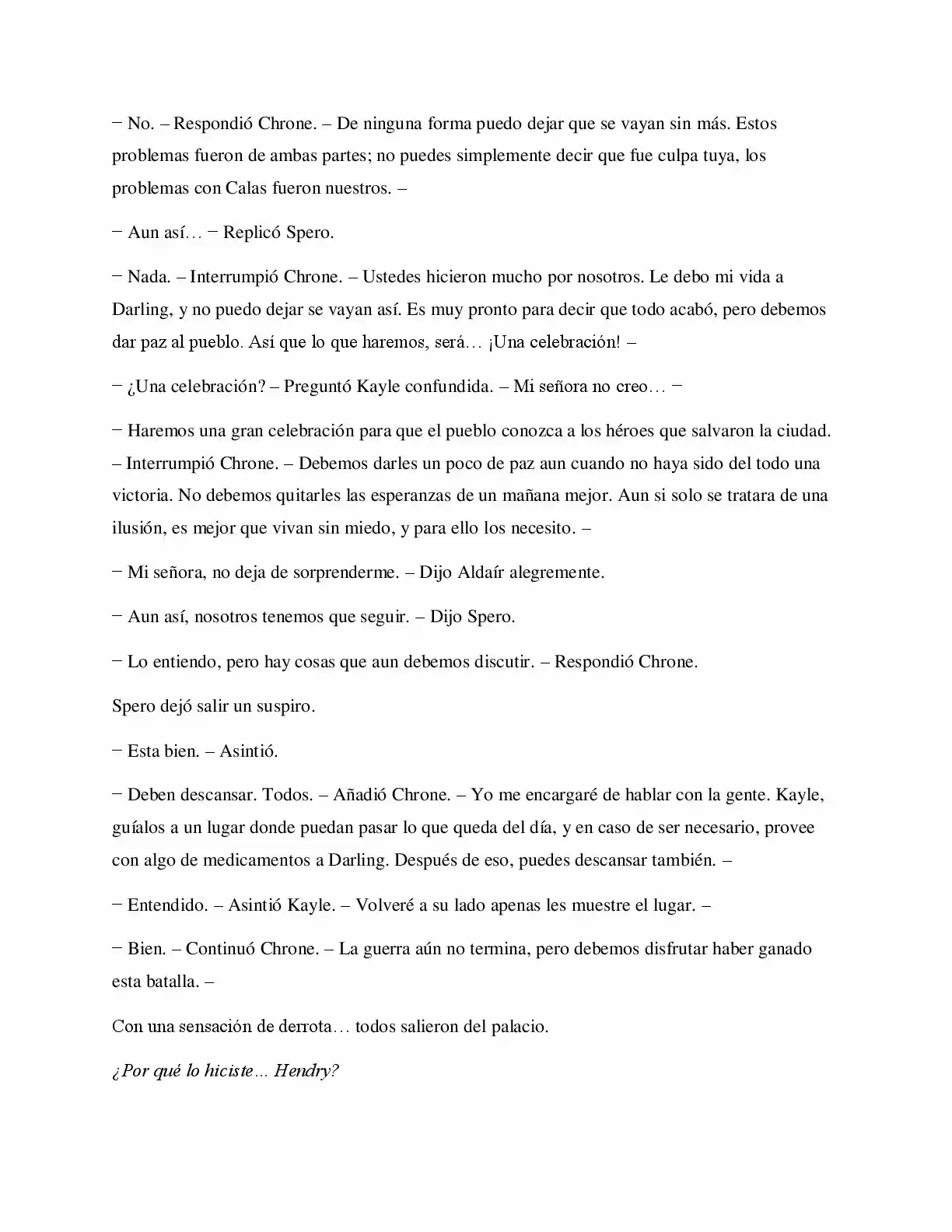 La Profecía Del Héroe (Novela) - Capítulo 52 - Página 18 - LectorTMOo